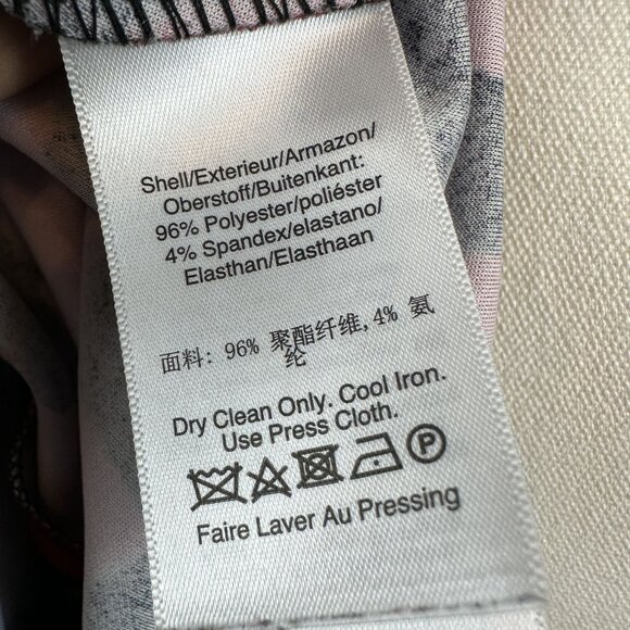 DKNY Leopard Print A-line 3/4 Sleeve Dress – Size 12 - Picture 14 of 14